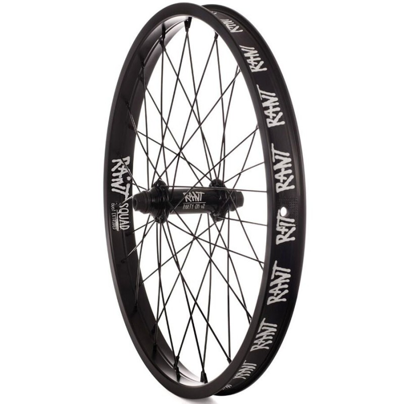 Rant Party On V2 Front Wheel 36H Black (2018)